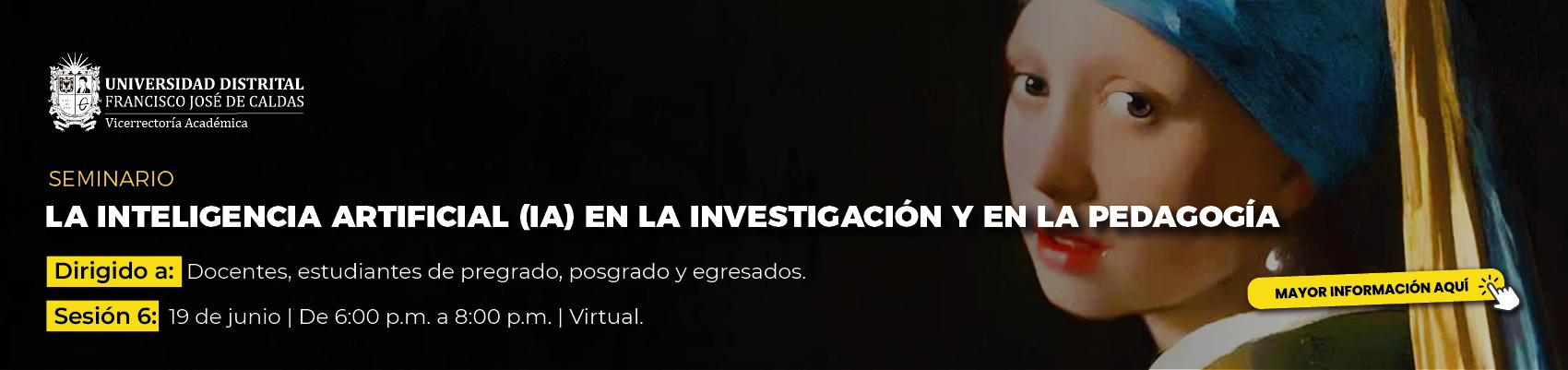 Convocatoria: Seminario “La Inteligencia Artificial en la Investigación y en la Pedagogía”