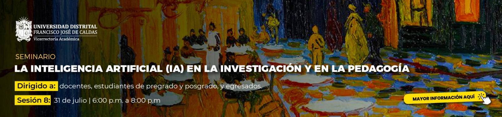 Convocatoria: Seminario “La Inteligencia Artificial en la Investigación y en la Pedagogía”