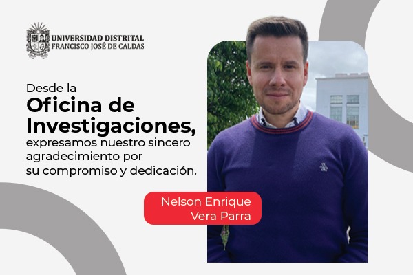 Imagen noticia: Agradecimiento Profesor Nelson Enrique Vera Parra